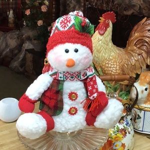 SNOWMAN Christmas Winter Kisses❤️❤️ FarmHouse Cabin New 2023❤️❤️Home Decor❤️
